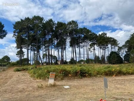 terrain 650 m² le porge