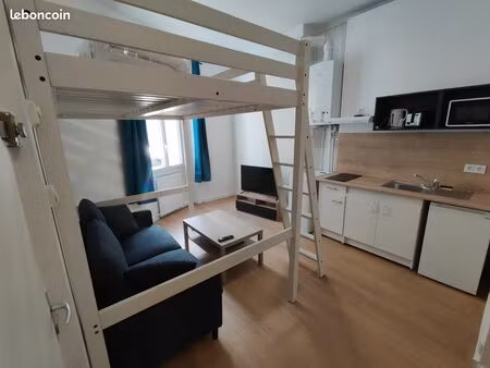 a louer – appartement studio meublé 23m² l’horme