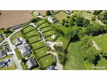 terrain 456 m² plumelec