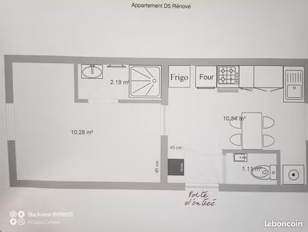 a louer appartement f1 bis