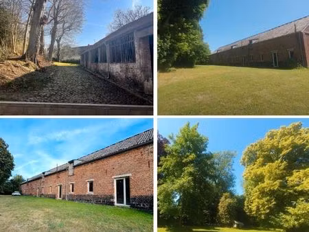 grange de 320m2 sur terrain 6000m2(constructible)