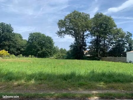 terrain constructible 1538m² viabilisé bouaye