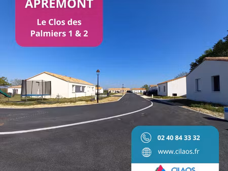 vente terrain 320 m² coëx (85220)