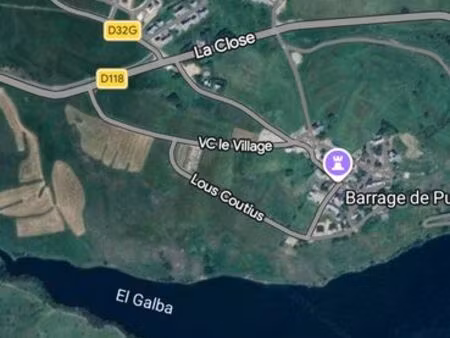 vend terrain constructible viabilisé