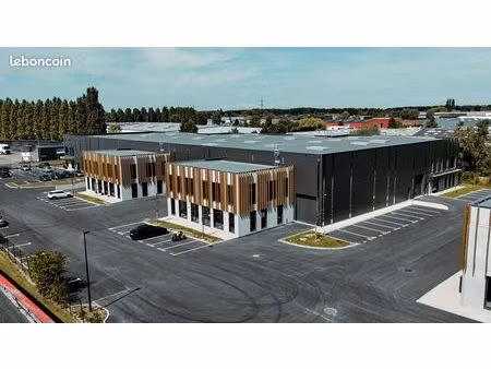 local d’activités neuf – entrepôt + bureaux – leers