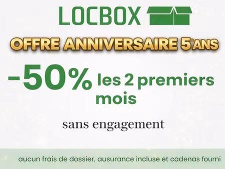loc box  garde meuble  box de stockage  garage cambrai