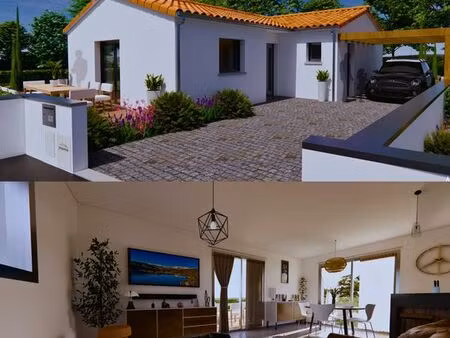 maison neuve plain pied pérignat sur allier