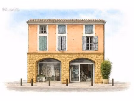 le thor vends immeuble commercial est habitation