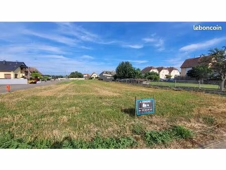 terrain 500m² libre de constructeur et au calme