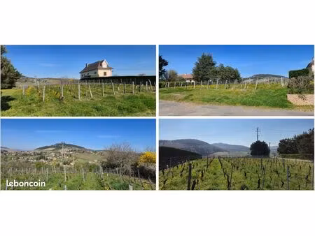 terrain à bâtir : bussières 71960