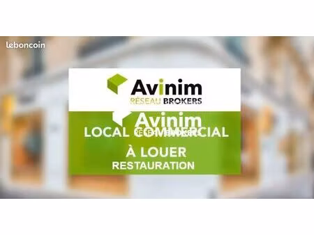 local commercial 120 m² pau