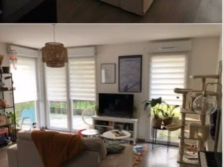 t2 à wambrechies avec terrasse et parking sous sol exposé sud