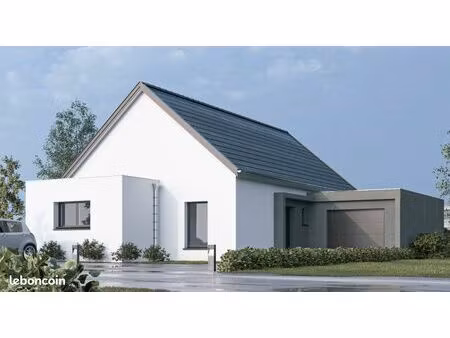 maison plain pied + terrain 460m2
