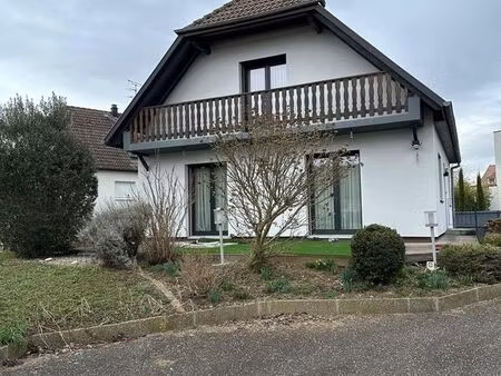 maison 105 m² 3 chambres rénovée + jardin + terrasse + cave 40 m² – blotzheim proche bâle