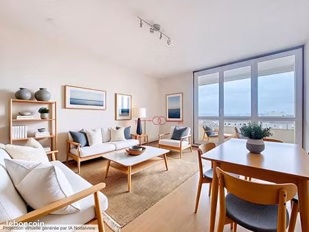 appartement 2 pièces 53 m²