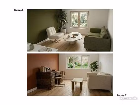 bureaux meublés refaits à neuf (12m²) – quartier luton – idéal paramédical 550