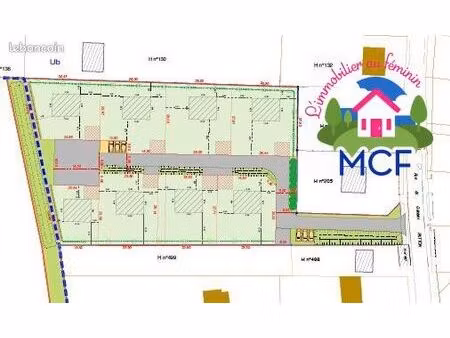terrain 430 m² bréval