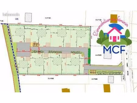 terrain 637 m² bréval