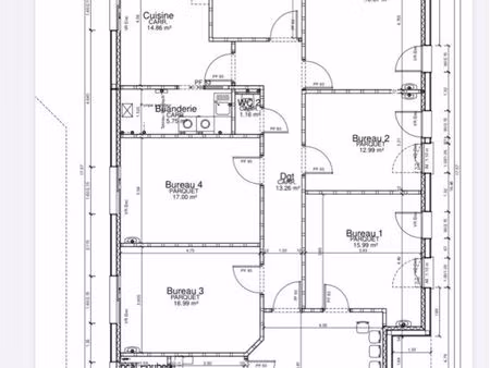 cabinet médical / paramédical neuf 18 7 m² – centre de soins des capucines – sargé-lès-le 