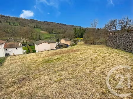 vente terrain à batir 1400 m² à ceyssac (43000)  45 000 €