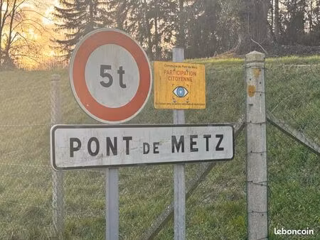 terrain 1 070 m² pont de metz