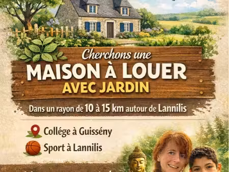 recherche urgente maison
