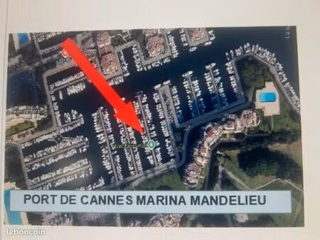 location place de port cannes marina mandelieu