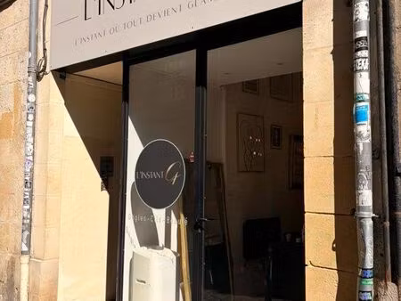 fond de commerce loyer 450 cc salon esthétique / onglerie bordeaux hyper centre