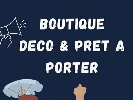 fonds de commerce décoration 150 m²