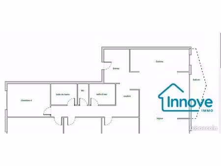 appartement 5 pièces 100 m²