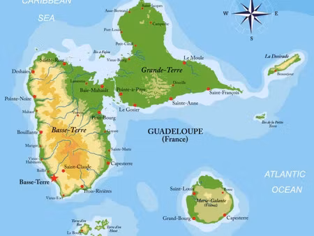 vente terrain 217 m² à le gosier (97190)  70 000 €