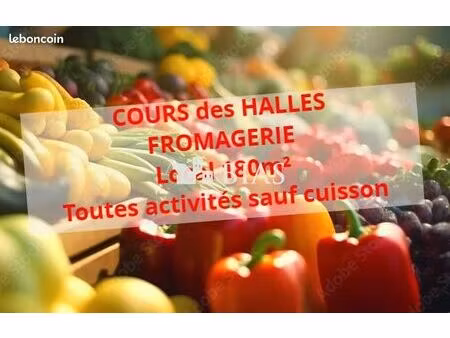 épicerie  fromagerie 180 m² saint-valery-en-caux