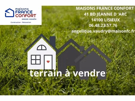 vente terrain 411 m² à moult (14370)  66 700 €
