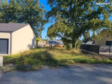 terrain constructible viabilisé ouest de limoges