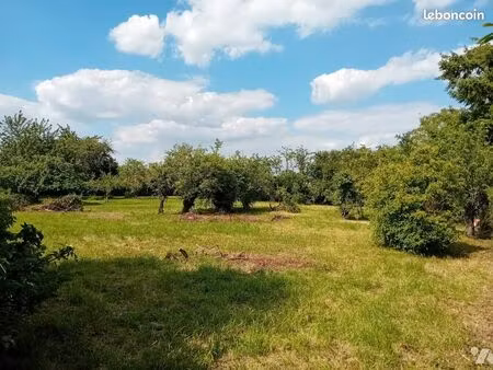 terrain 1300 m² curzay sur vonne