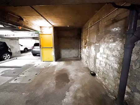 place de parking sécurisée à vendre rue joseph barra