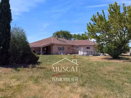 grenay - maison plain-pied - double garage - terrasse - jard
