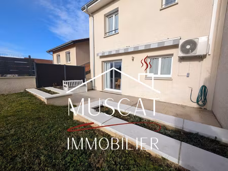 frontonas - maison - 3 chambres - terrasse - jardin - garage