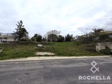 vente terrain 1287 m² à thairé (17290)  276 700 €