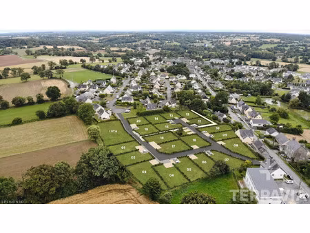 vente terrain à dourdain (35450) : à vendre / 414m² dourdain