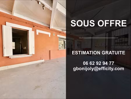 vente locaux professionnels 4 pièces 289 m² à sauveterre (30150)  205 000 €