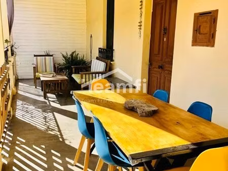 appartement t3 rénové  jardin  terrasse  grand garage