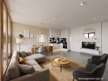 appartement t2 44m2 accès pmr rdc - cornebarrieu