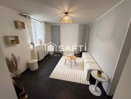 maison rénovée avec garage et terrain sur morez