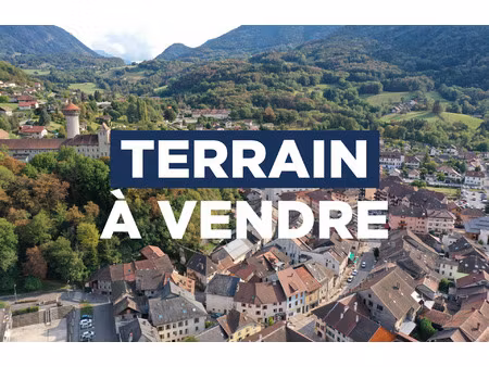 terrain constructible  vue montagnes
