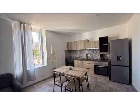 appartement - rdc - 31 89 m2 - 2 pièces - meublé