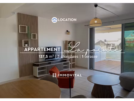 spacieux appartement t4 à louer à la rue frebault à pointe-à