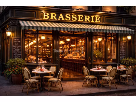 fonds de commerce restaurant - brasserie + murs à vendre - s