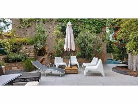 maison avec piscine et jardin montpeyroux (34)