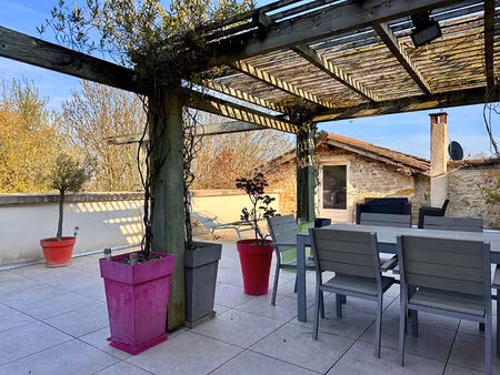 pouilly le monial - maison 224 m² avec toit terrasse
